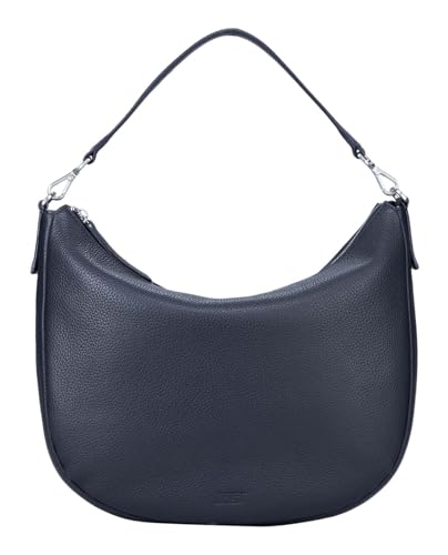 Bolso de hombro JOST Vika acabado hobo bag azul marino de alta distinción