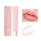 Summer Special Lip Butter Balm – Hydrating & Nourishing Lip Gloss, Non-Greasy Soothes Dry Lip Care Oil, Lightweight Summer Lip Balm (Color, #4Cake) Image