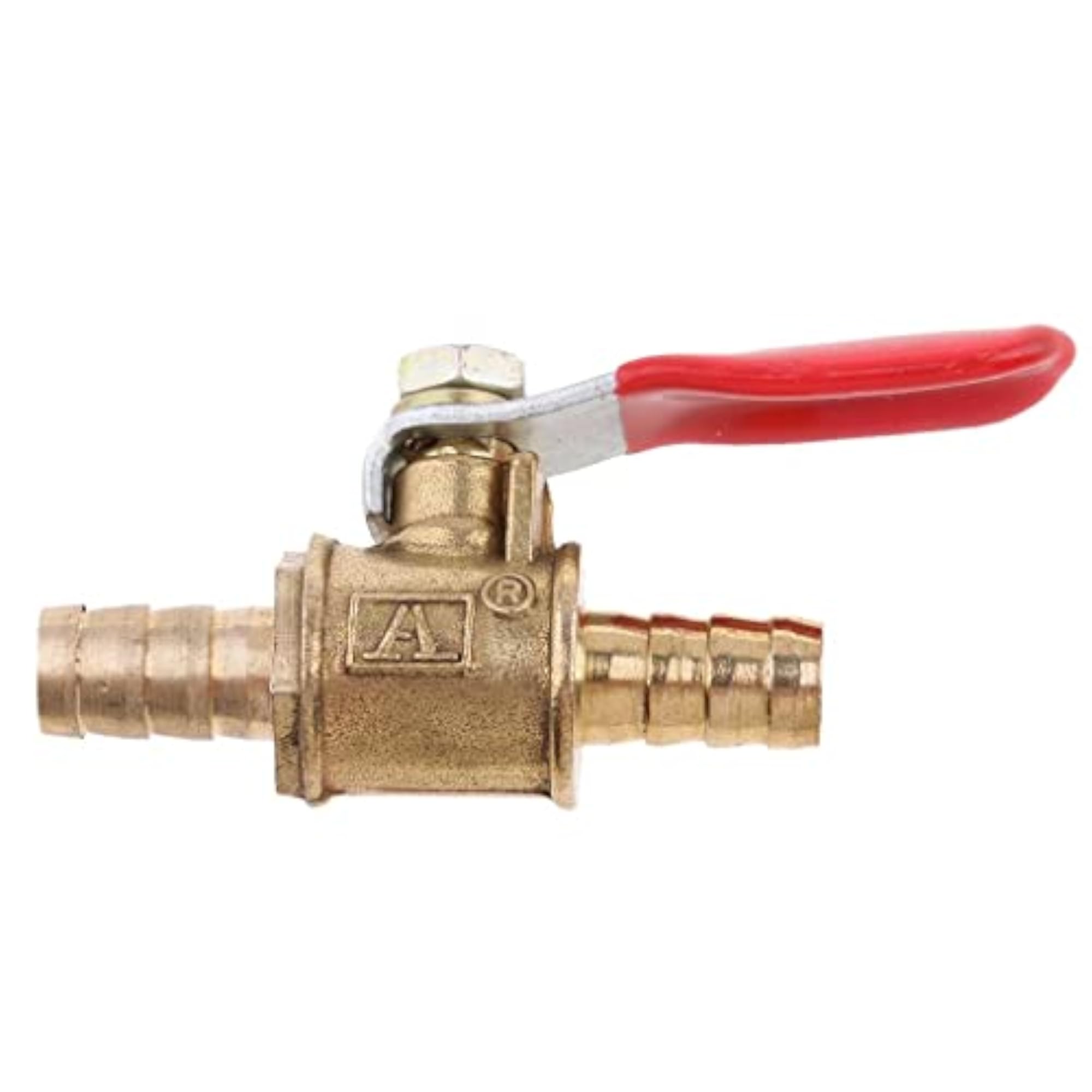Various Type Threaded Brass Ball Valve 8Mm Red