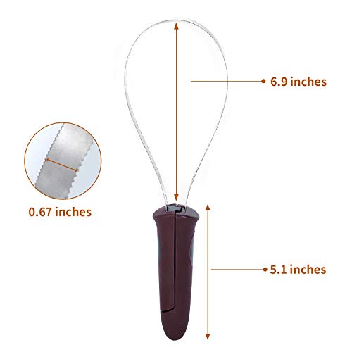 Both Winners Dual-Sided Shedding Blade With Stainless Steel Blade De-Shedding Tool For All Dog Coat Types- Soft Touch Grip (Burgundy) #TOP3