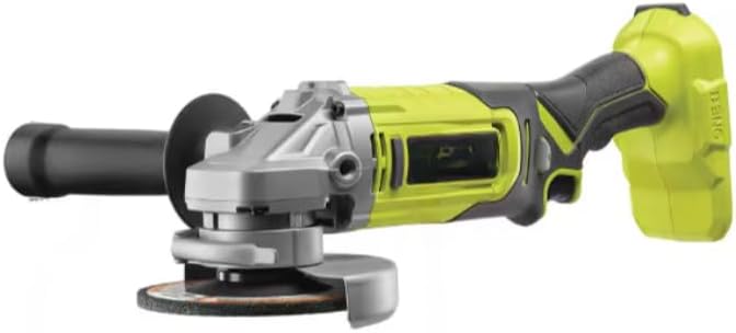 PCL445B Fits For RYOBI ONE+ 18V Cordless 4-1/2 in. Angle Grinder (Tool Only), Black, Green