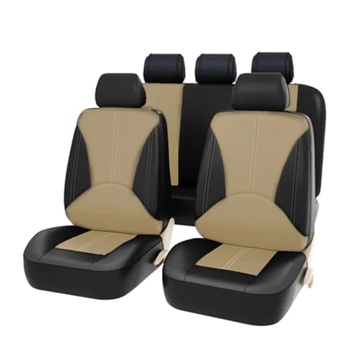 Housses de siège voiture universelles beige pour les trajets en RAV4