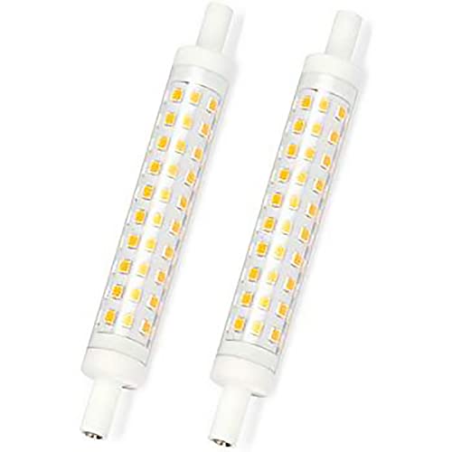 QINGMM R7s 118mm Ampoule LED, 10W Double Extrémité Lampe Linéaire J118...