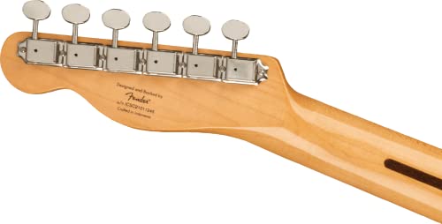 Squier FSR Classic Vibe ’70s Telecaster® Thinline Tableau en érable Blanc Olympique - Les Beatles, Paul McCartney, John Lennon, RIngo Starr, George Harrison Squier FSR Classic Vibe '70s Telecaster® Thinline Tableau en érable Blanc Olympique – Image 6
