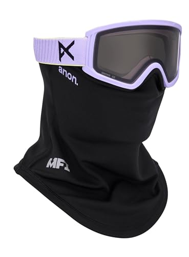 Anon Kids' Tracker 2.0 Snow Goggles + MFI Face Mask (Frame: Hyper Lilac, Lens: Smoke (35% / S2), One...
