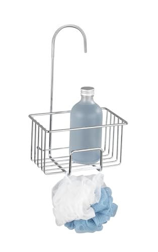 WENKO Dusch-Caddy Mod. Milito hängender Edelstahl Duschkorb rostfrei...