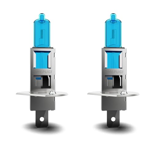 Image of Headlight Bulbs Compatible With Sonata 1997-1998 halogen lights, h1 halogen Fog Light Bulbs, Pack of 2