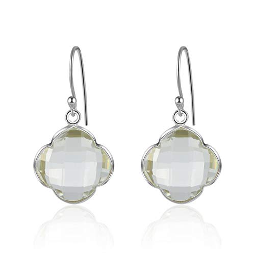 Preisvergleich Produktbild Ailoria Damen - 925 Sterlingsilber Silber Kissenschliff Quartz