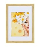 GROßZÜGIGE GRÖßE 50 x 40 CM Einleger 30x40 cm Halten Sie jeden wertvollen Moment fest. Der 50x40 cm Fotorahmen mit 12,7x17,6 cm, 18 mm Profilbreite und 13 mm Profiltiefe bringt Ihre Erinnerungen perfekt zur Geltung und wird zum Mittelpunkt jedes Raums.