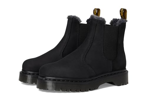 Dr. Martens Women's 2976 Bex FL Chelsea Boot, Black, 7