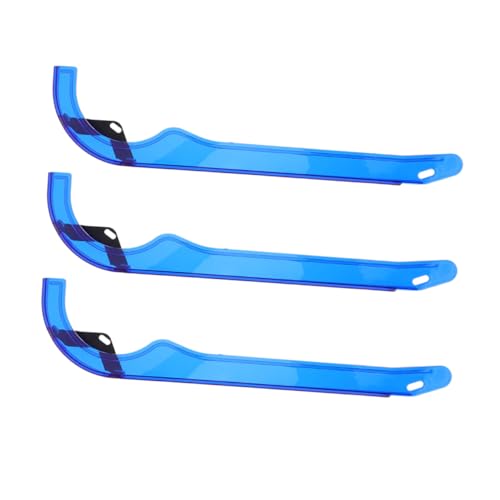 Toddmomy 3pcs Bicycle Chain Guard Protector for Mountain Bikes Lightweight Easy to Install Versatile Fit Unique Design Compatible with Various Models Essential Accessory for Daily Rides