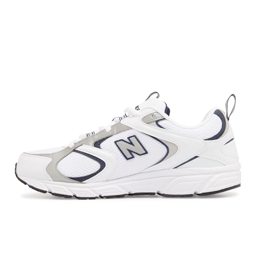 New Balance Men's 408 V1 Sneaker, Nb White/Natural Indigo, 8.5 M