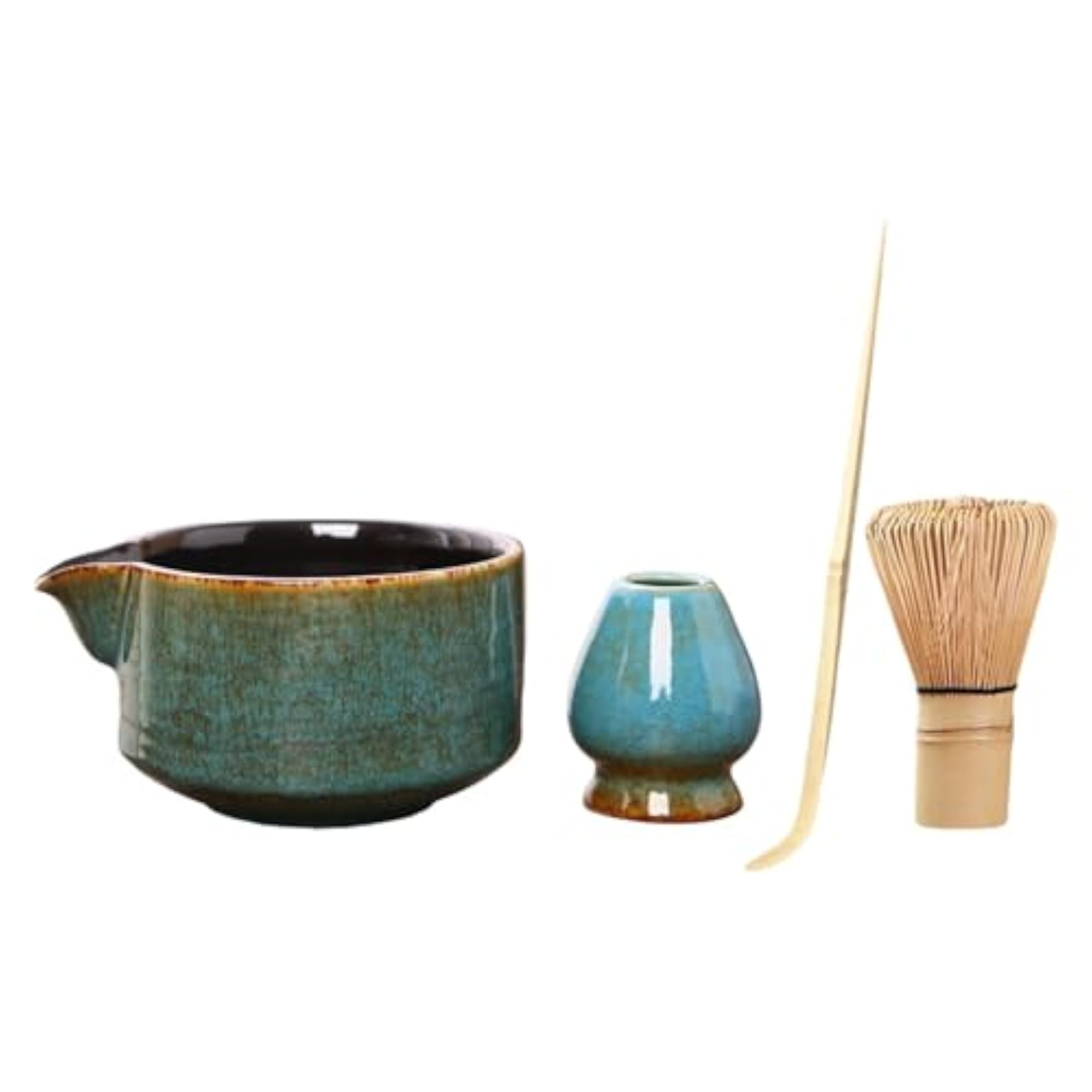 4Pcs Matcha Bowl Handmade, Traditional Gift for Tea Lovers