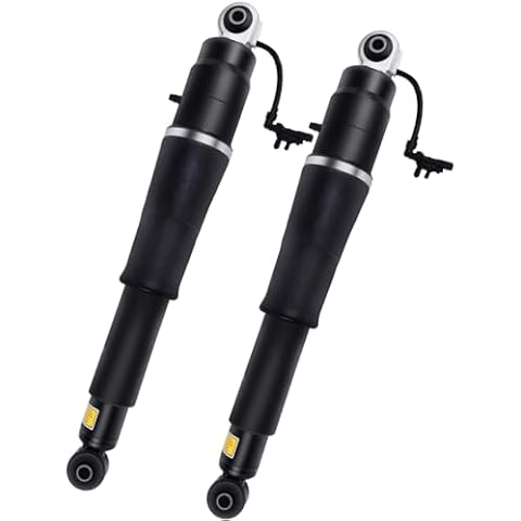 Zditumi 84176675 2PCS Rear Air Shock Strut Absorber Compatible with 2015-2021 Ca-di-ll-ac Escalade ESV Yukon XL C-h-e-v-y Suburban Tahoe Replace 23151122 23267007 5801106 5801068 Cover