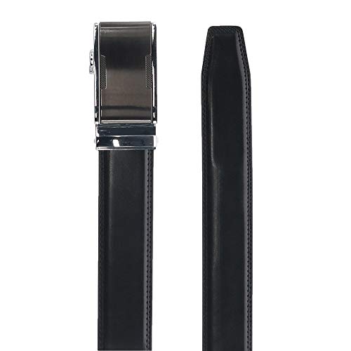 Men's Auto Lock Travel Money Ratchet Belt, 42, Black2