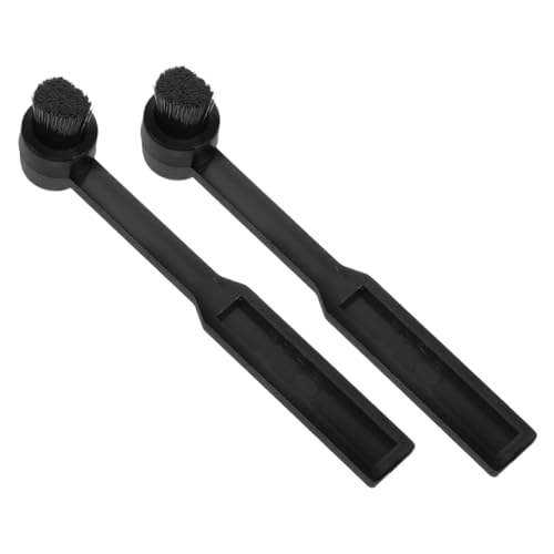 2Pcs Vinyl Record Brush Tool Antistatic Cleaning Brush for Turntable Player Needle Gentle Detailing for Vinyl Lovers Compact Design for and Improved Audio