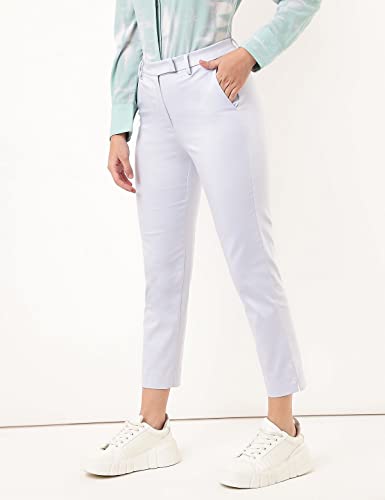 Image of Marks & Spencer Women's Regular Casual Pants (T59 5757K Cornflower L)