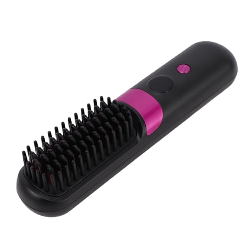 Cepillo alisador inalámbrico negro portátil miniatura 2