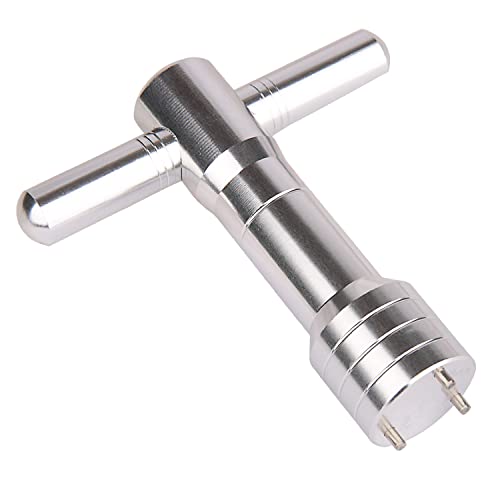 NA 1pc Silver 3-Prong Golf Weight Wrench Tool Compatible with