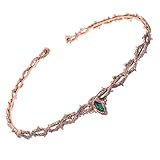 Couronne renaissance : sa structure flexible assure un maintien parfait et confortable, idéale pour être portée pendant de longues heures lors de mariages, de fêtes ou de séances photo. serre-tête en métal, couronne gothique