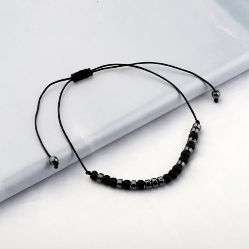 PLITI Sobriety Recovery Bracelet - Addiction Gift - AA NA Alcoholics Anonymous - Morse Code - New Beginning4