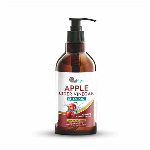 Image of Apple Shampoo with Black Seed Oil Extract, Black Seed Oil & Pro-Vitamin B5 | Controls Hair fall | Helps Strengthen Hair | For Men & Women (Pack Of 2)