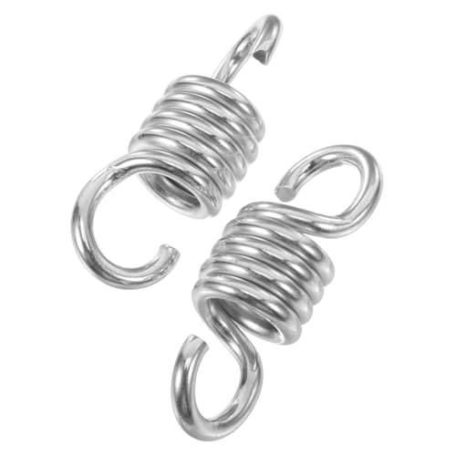 AKOOSY 2 pezzi per Sospesa Molle Pesanti per Altalena da Esterno Sostituzione Resistente per Amaca e Dondolo Estensione Affidabile per Sospensioni al