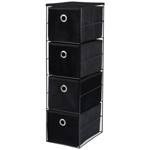 Beaugec 4 Drawer Storage Cabinet Unit Cover