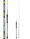 Kolpo Esemplare Vertical Slow Pitch Spinning Canna da Pesca Verticale Carbonio Alto Modulo 2 Sezioni
