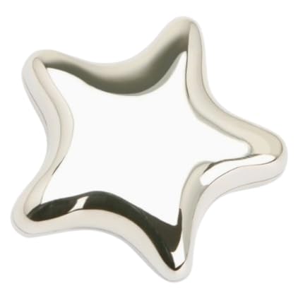 Star Sterling Silver Curl Keepsake Box - Durable, Elegant, and Custom Engravable Tooth Holder Keepsake Gift for Baby - Baby Keepsake Box