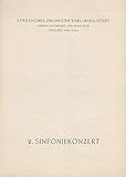 Programmheft 2 Sinfoniekonzert Spielzeit 1953 / 54