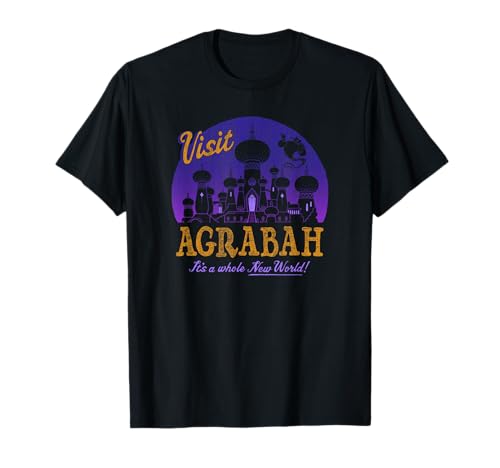 T-shirt Aladdin Disney confortable pour exprimer sa passion au quotidien