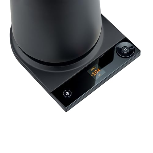 Saki Turkish Tea Maker Machine Pro, Electric Double-Pot Teapot 1.75L 120V, 120 Min Keep-Warm, Stainless Steel BPA-Free, Auto Shut-Off & Boil-Dry, LED Brew Ring, Matte Black