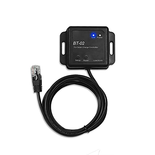 GCSOAR Bluetooth Adapter BT-02 Accessory for MPPT Solar Charge Controller via APP Monitoring & Setting Parameters (BT-02)
