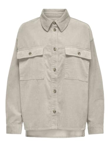Veste chemise en velours côtelé surdimensionnée ONLY ONLMoxie pour femme