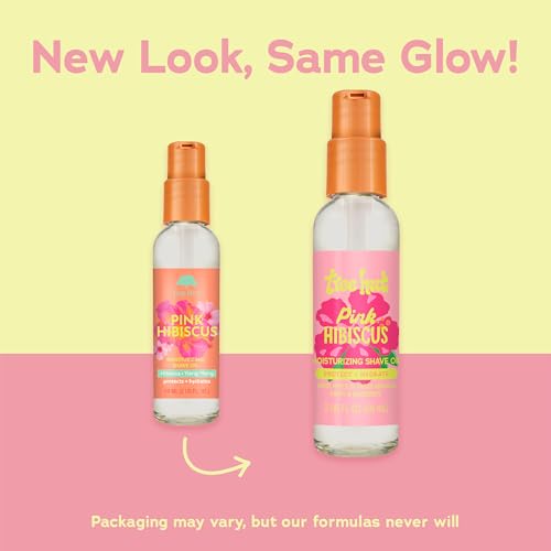 Image of Tree Hut Mini Pink Hibiscus Moisturizing Shave Oil, Gel-to-Oil Formula, Ultra Hydrating Barrier for a Close, Smooth Shave, for all Skin Types, 2 Fl Oz