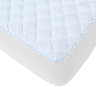 BlueSnail Waterproof Quilted Pack N Play Mattress Cover - Fits All Baby Portable