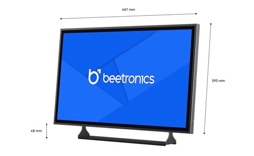 Image of Beetronics 27 Inch Touchscreen Monitor | Full HD 1080p | 27TS7M - Industrial-Grade, Professional 10-Point Multi Touch Display for PC, Mac, Linux - HDMI, DisplayPort, USB-C, VGA Inputs