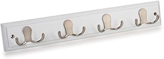 Maine Furniture Co. Amesbury 4 Robe Hook Rack In Paris White