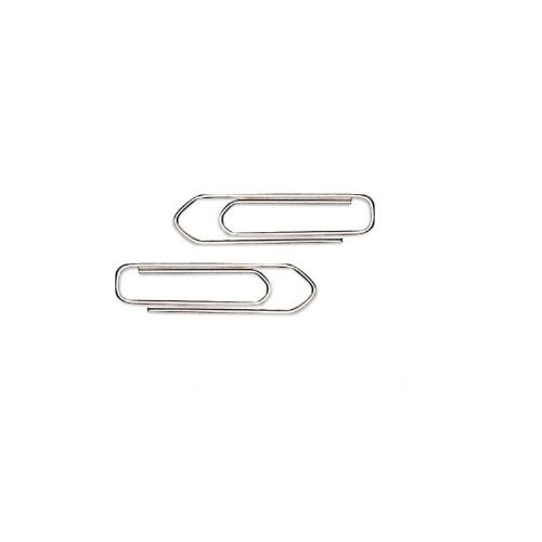 Whitecroft Essentials 33061 Value 22mm Small No Tear Paperclip (Pack of 1000)
