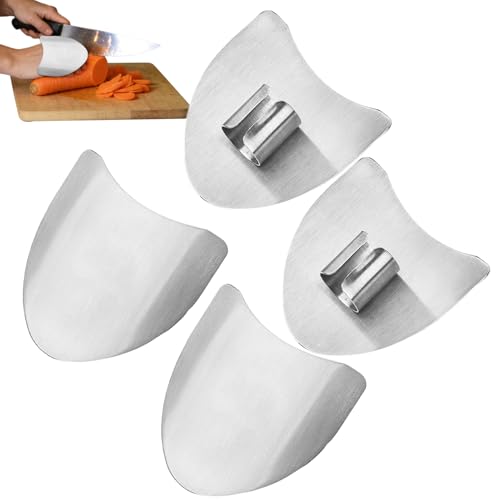 Générique Protège-Doigts pour la Découpe | Ergonomique Ajustable Antidérapant Kit,Protection Doigts pour Couper Aliments | pour Cuisine Découper Hacher Fruits Viande Tomate Restaurant Chef Famille