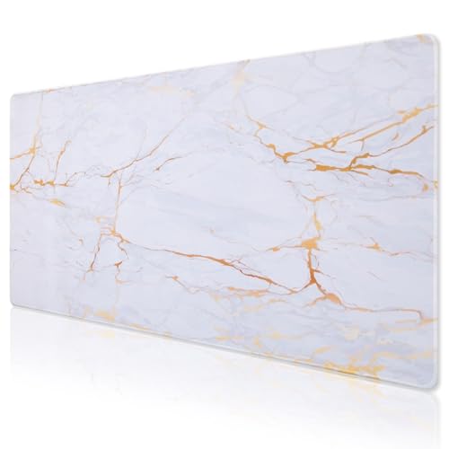 DOBAOJIA Tapis de Souris Gaming XL 700 x 300mm, Sous Main de Bureau, Tapis de Clavier et Souris, Tapis d’Ordinateur Bureau, surface anti-débordement et base antidérapante