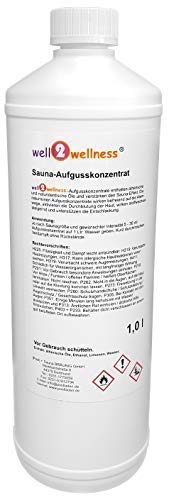 Saunaaufguss - Konzentrat/Saunaduft - Konzentrat 1,0 l - über 100 Top-Aromen zur freien Auswahl (Finnischer Winter)