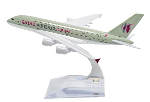 Image of Toys Uncle Diecast Aeroplane Scale Model, (Qatar, 16 CM)