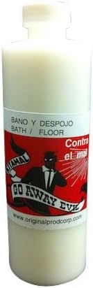 Original Botanica Bath and Floor Wash Spiritual Cleansing Negative Energy Protection Herb Purification, 8oz (Go Away Evil Bath)