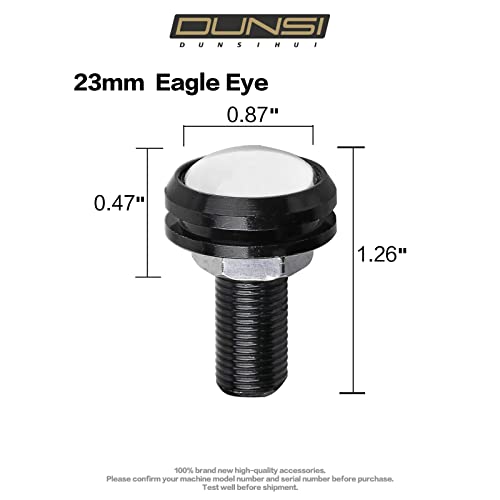 10 pares lámparas LED Eagle Eye 9W 6500K blanco xenón miniatura 4