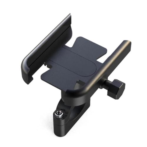 Soporte de teléfono para moto de aluminio anticaídas que asegura tu GPS en cualquier manillar
