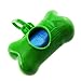 XKUN Zaino per Cani 2Pcs Pet Dog Waste Cacca Cascata Distributori Distributore Pulitura Borsa Carrier Garbage Sacchetti di Plastica 3 Pezzi per Sacchi per Immondizia per Animali Domestici-Green,Box
