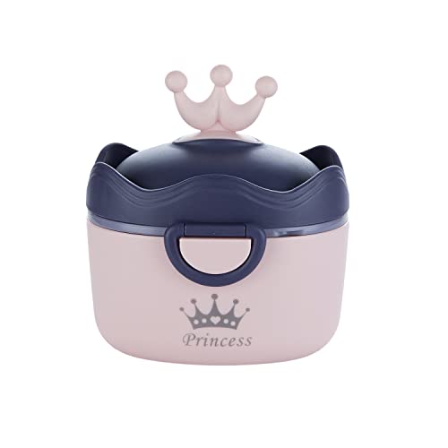 MIYOCAR Custom Baby Formula Dispenser with Scoop and Leveller Portable Storage baby milk powder Containers for Travel, Non-Spill Smart Baby Food Storage Container for Fruits, Snacks and Nuts