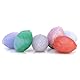6er-Set Diameter 2.5 cm Nothosaur MINI OGG Love Balls, Alien Spores Eggs for Ovipositors, Platinum Silicone Cone Balls, Love Balls, Fantasy Ben Wa Balls, Geisha Beads